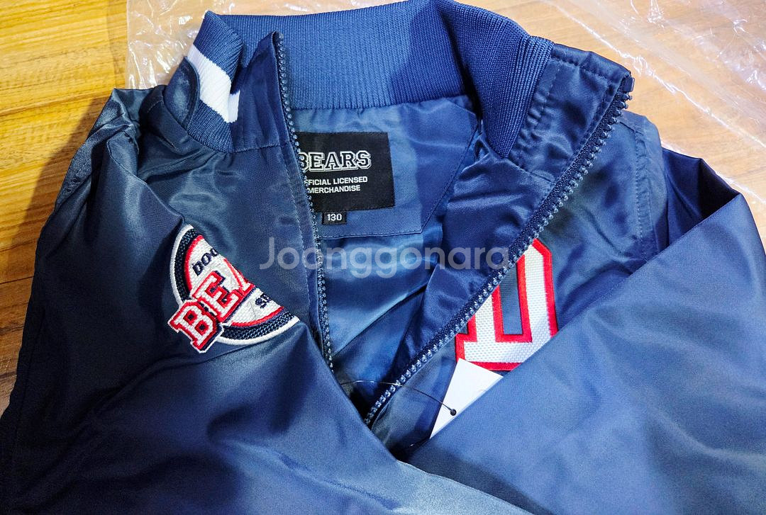 BEARS 야구 점퍼 키즈 네이비 새제품 사이즈130--9
