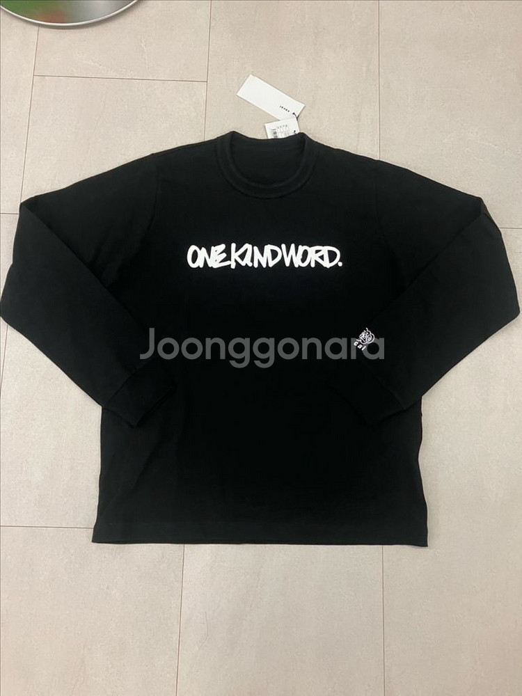 사카이 / X HAZE 원카인드 긴팔티셔츠 블랙 / 3--0