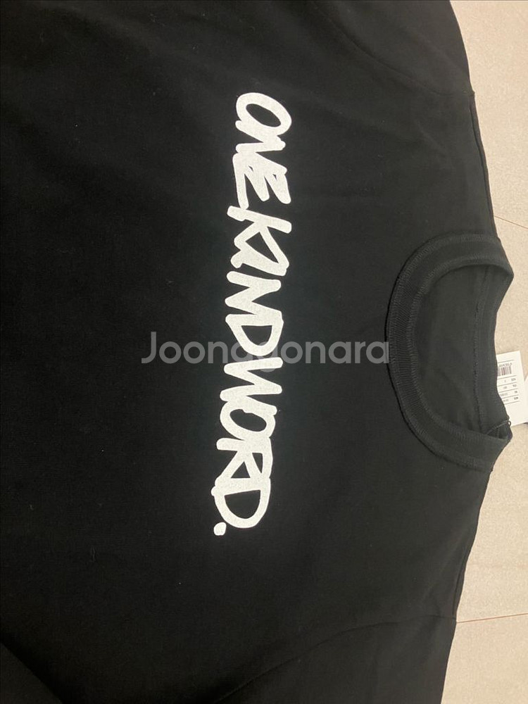 사카이 / X HAZE 원카인드 긴팔티셔츠 블랙 / 3--1