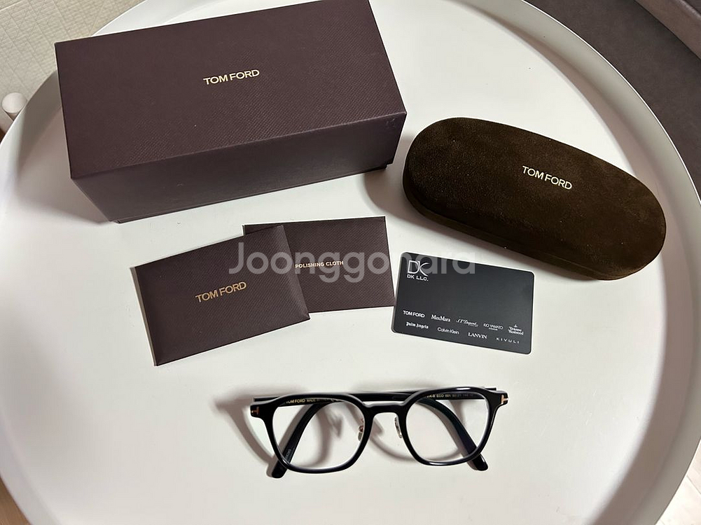 톰퐅드 TF 6012 블랙 뿔테--0