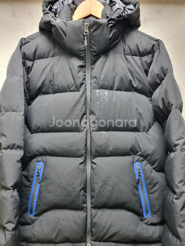 [남100] 디스커버리 후드 덕다운패딩--1
