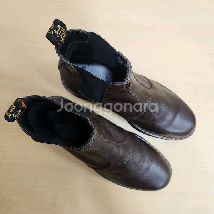 정품 닥터마틴 로메티 여성 가죽 첼시 부츠 UK6--1