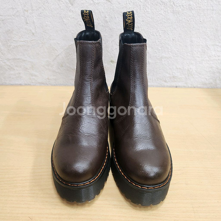 정품 닥터마틴 로메티 여성 가죽 첼시 부츠 UK6--3