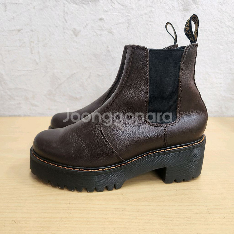 정품 닥터마틴 로메티 여성 가죽 첼시 부츠 UK6--4
