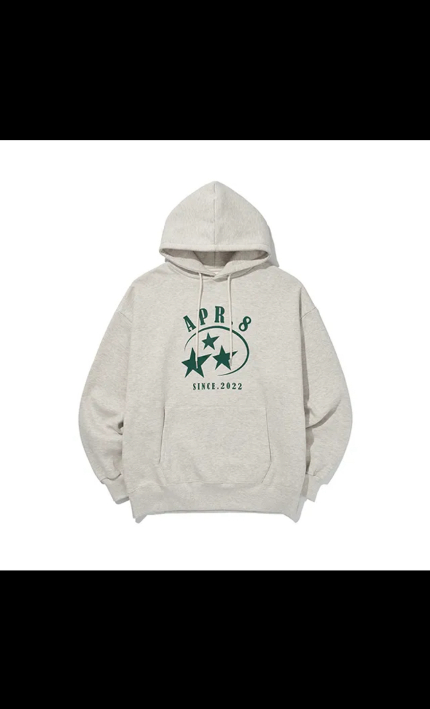 에이프릴에잇 오트밀 후드 m 이미지