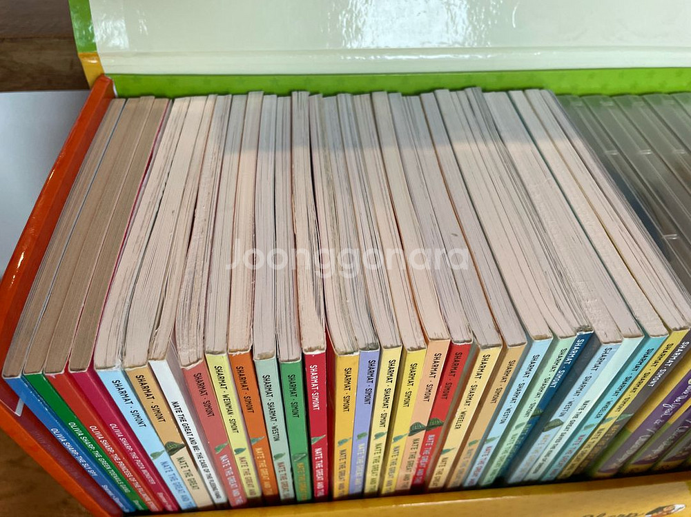 (택포) 정품 네이트 더 그레이트 박스 셋트(책30권, cd30장)--4