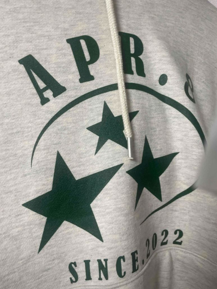 에이프릴에잇 오트밀 후드 m 이미지