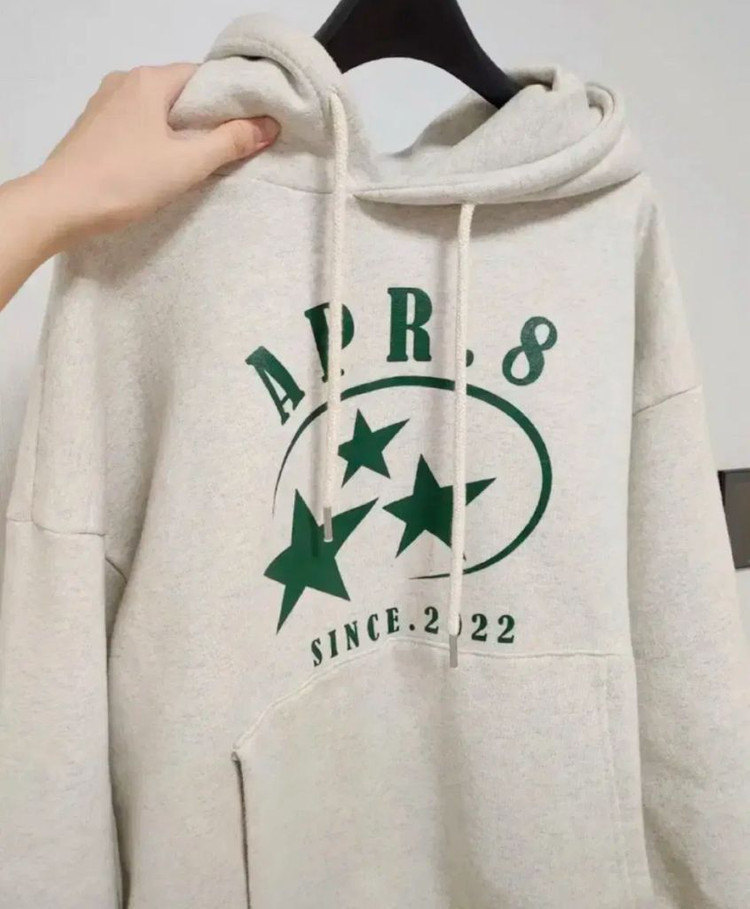 에이프릴에잇 오트밀 후드 m 이미지