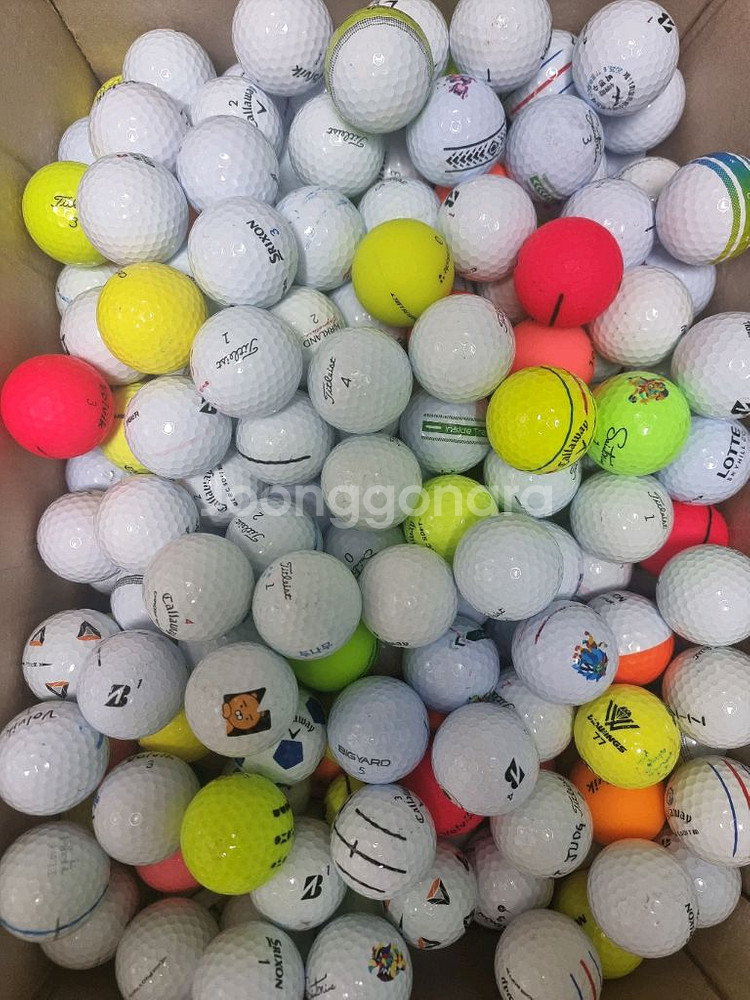중고골프공 로스트볼 100개 판매합니다--0