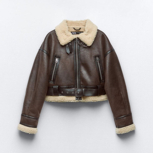 자라 zara 무스탕 xs