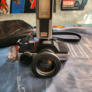 부품용 1976년 미놀타 110 줌 SLR 필름카메라