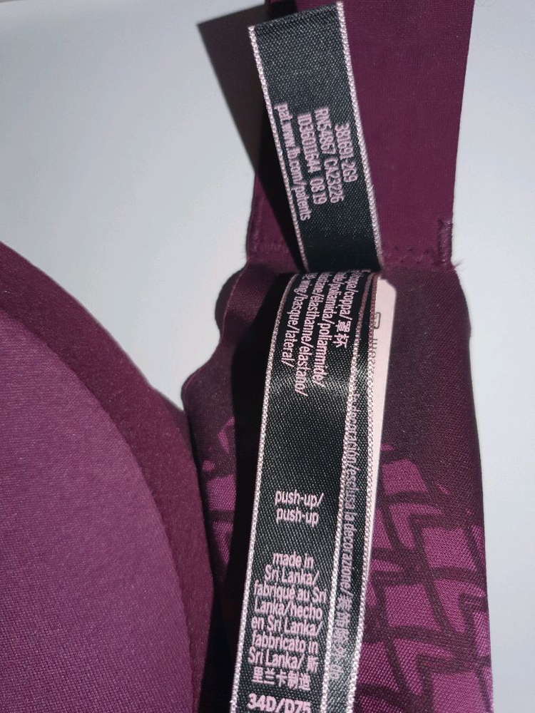 빅토리아 시크릿 푸쉬업 브라 34D--9