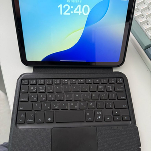 iPad Mini 6세대 셀룰러 펜슬 키보드 케이스