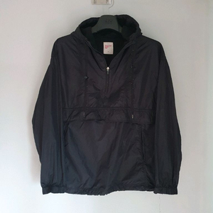 8세컨즈 오버핏 후드 반집업)M