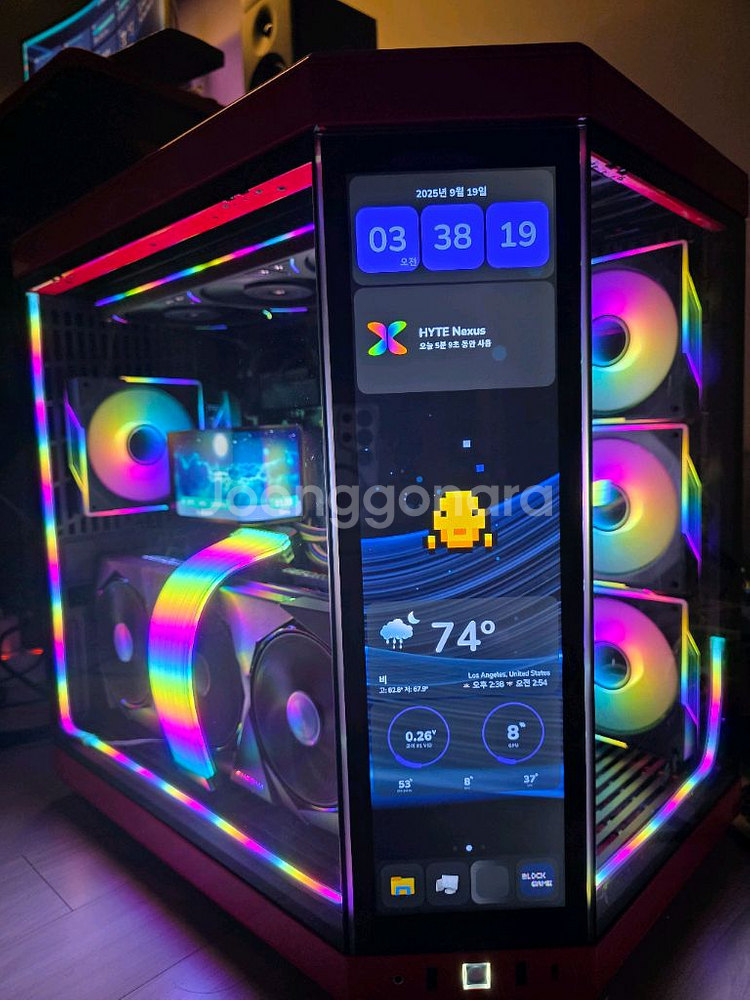 라이젠9 9950x3d 5090 슈프림y70최고본체--0