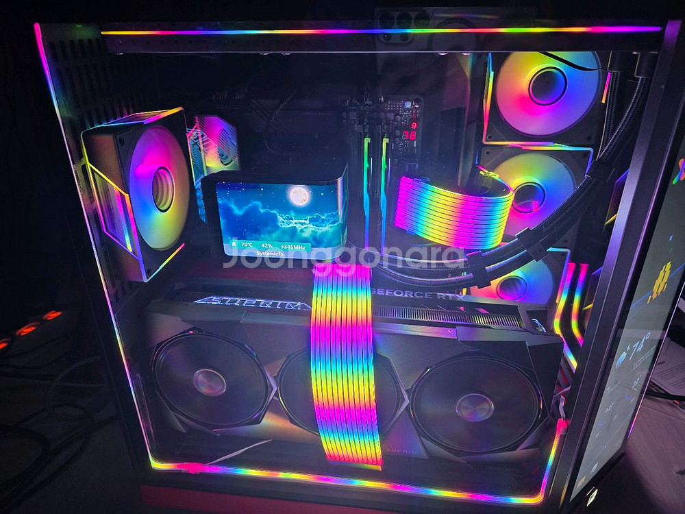 라이젠9 9950x3d 5090 슈프림y70최고본체--2