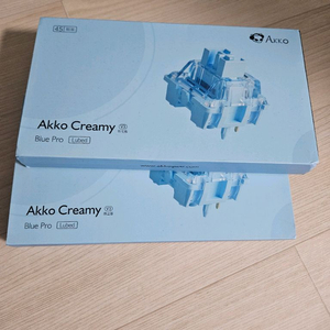 Akko 크리미 블루 프로 스위치 90개