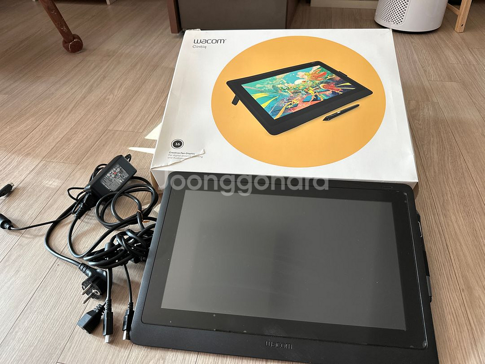 와콤 신티크 DTK-1660 (신티크 16)&정품거치대--1