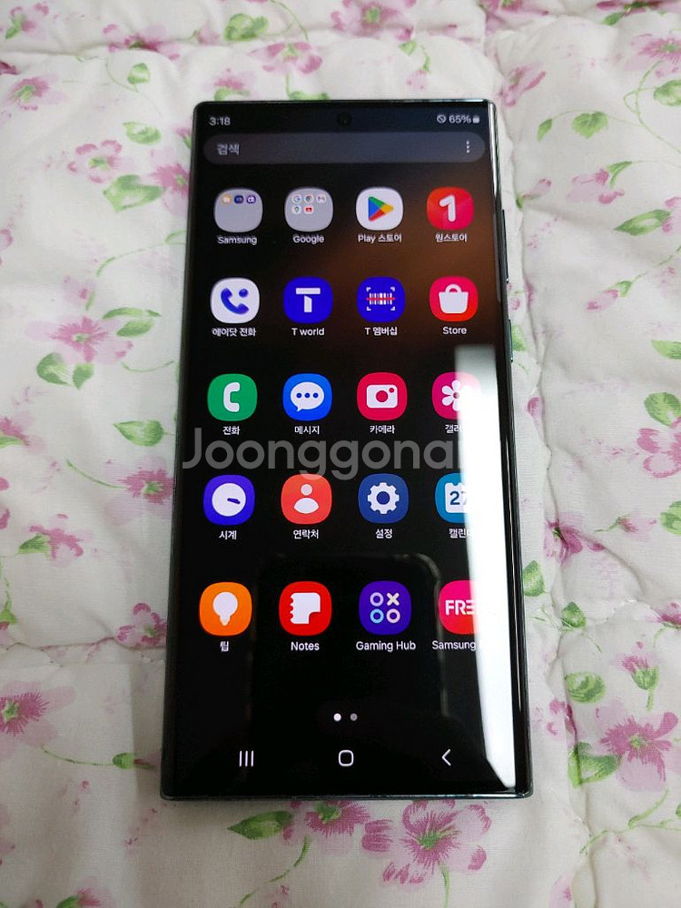 새폰급 ㅡ 갤럭시 S22울트라 256GB + 풀박스--2