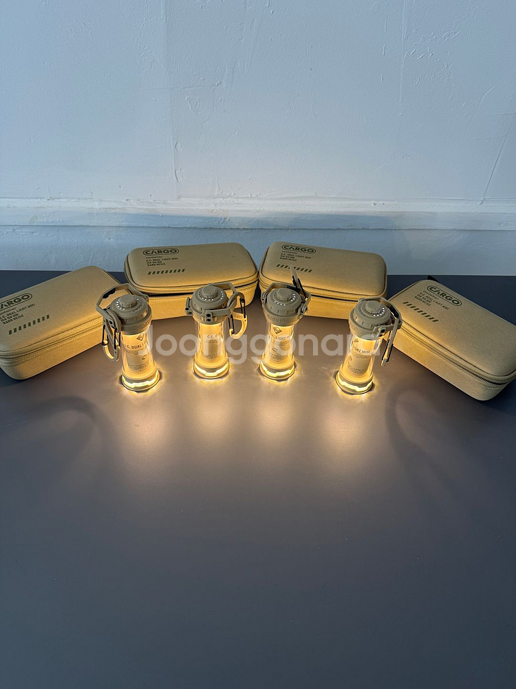 [카고 컨테이너] 듀얼 라이트 미니(베이지) -3개--1