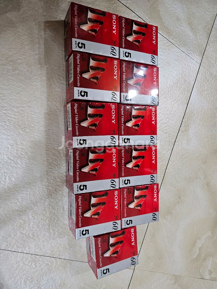 소니 mini DV 비디오테이프--0