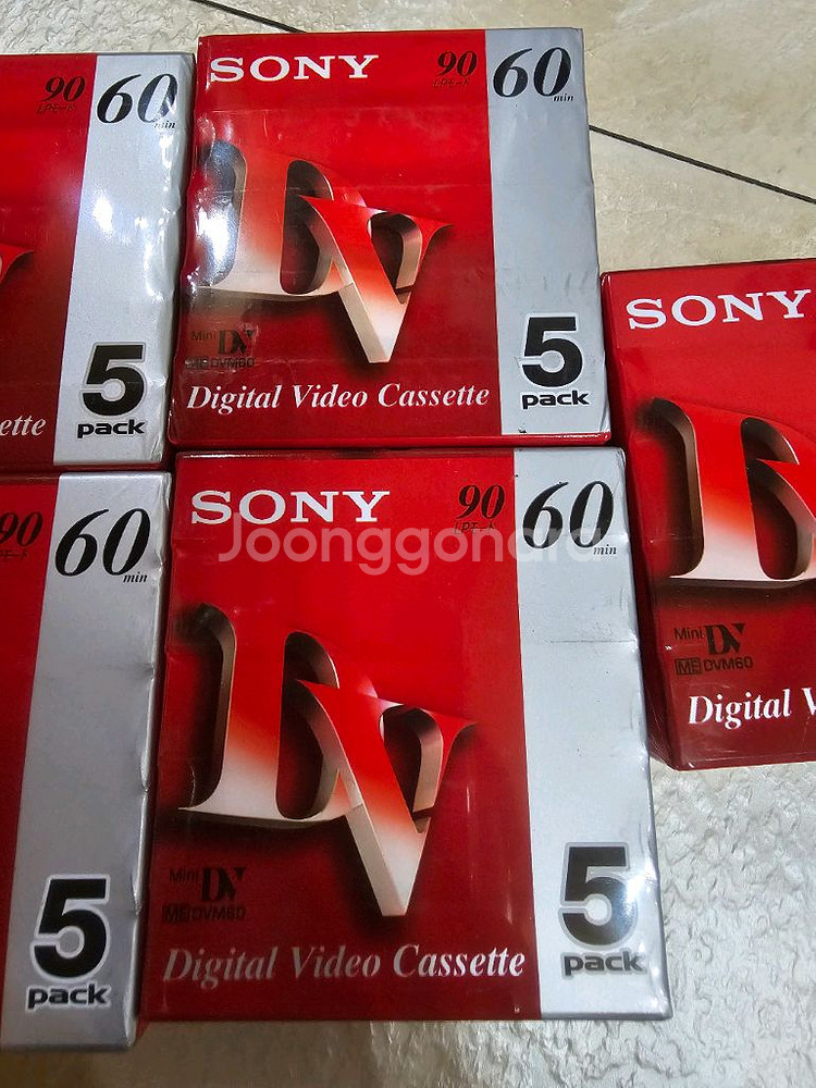 소니 mini DV 비디오테이프--1