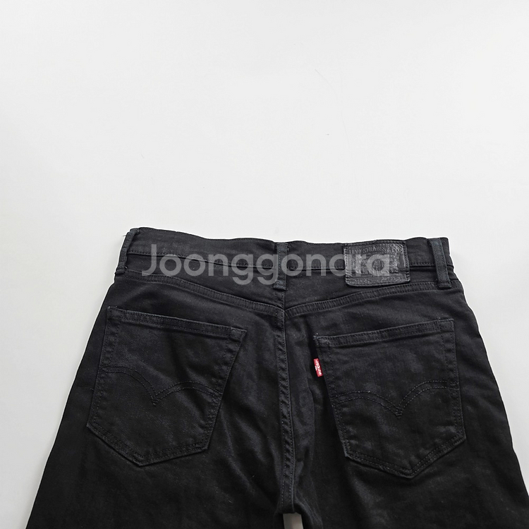 리바이스 청바지 흑청 스판 사이즈32 R2050--2
