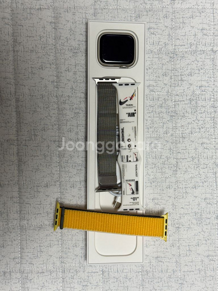 애플워치7 45mm 스타라이트--1