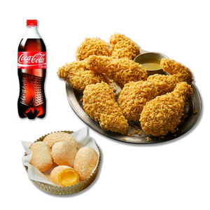 BBQ 황금올리브치킨+황금알치즈볼+콜라1.25L