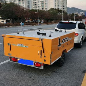 캠핑 트레일러 텐트 세트