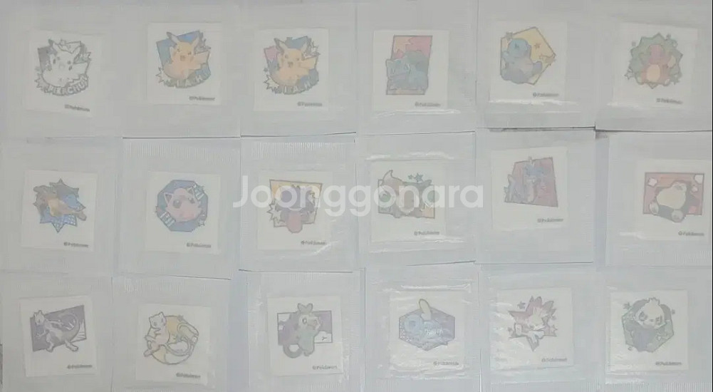 포켓몬 띠부씰 도시락 세븐일레븐 4탄--0
