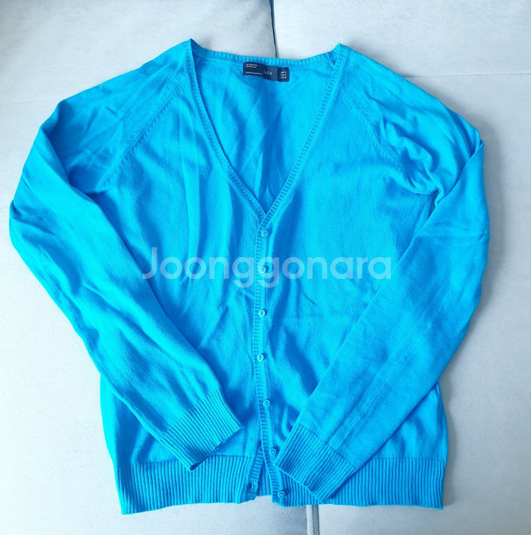 자라 정품 화사한 가디건 깨끗한옷--0