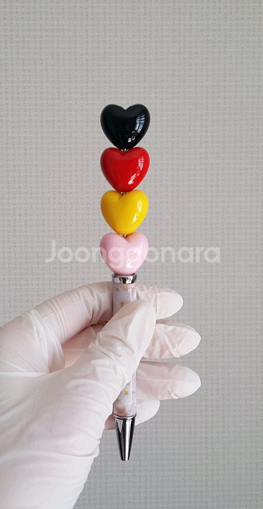 하트 비즈 (새상품)--5