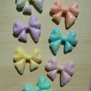 홀로그램 리본 비즈 (새상품)