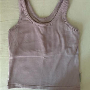 무브웜 solid rib tank top(L)