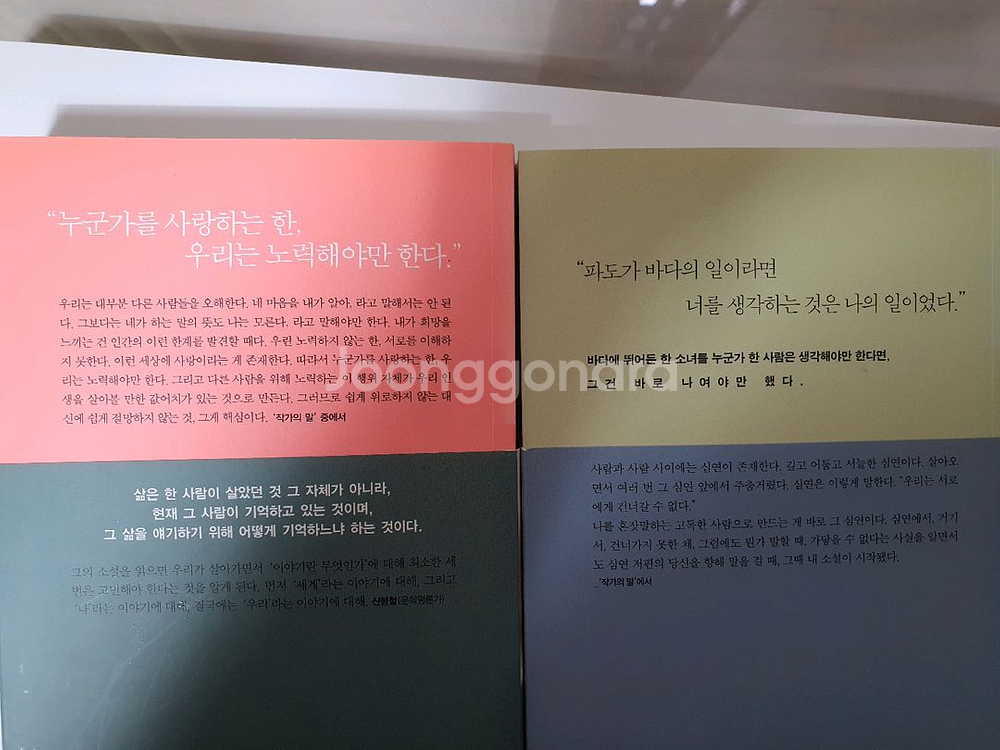 드라마 남자친구 속 도서[세계의끝 여자친구 외1권]판매--4