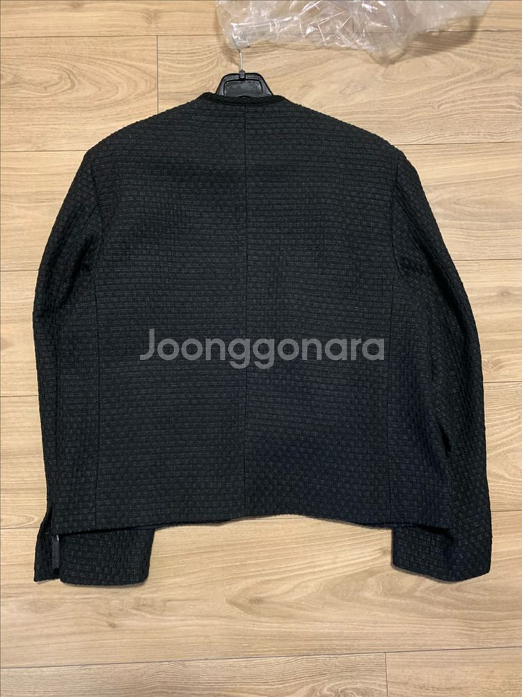 라멀마메종 트위드 자켓 블랙 M사이즈 팝니다--6