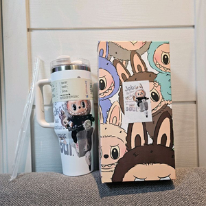 라부부 텀블러 물병 휴대용