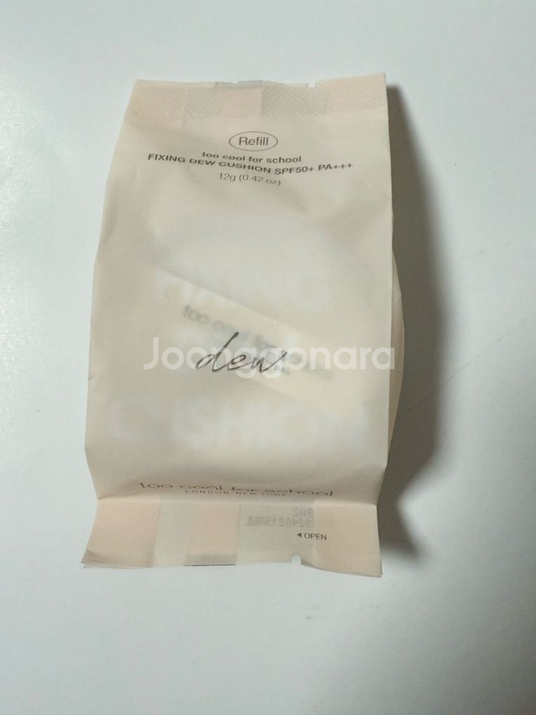 투쿨포스쿨 픽싱 듀 쿠션 1호+쿠션케이스--0