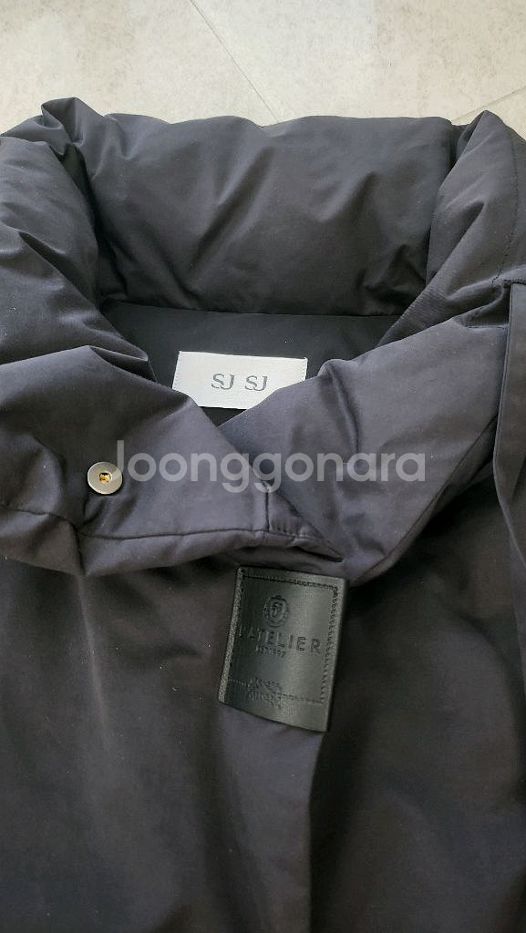 sjsj 하이넥 구스다운 점퍼--7