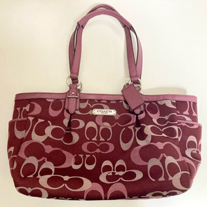 COACH 코치 레더 트림 숄더백 F20444