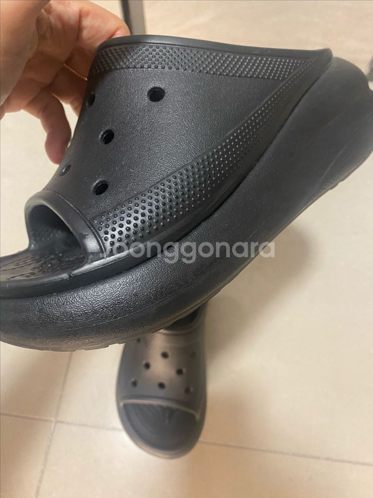 크록스 여성슬리퍼--0