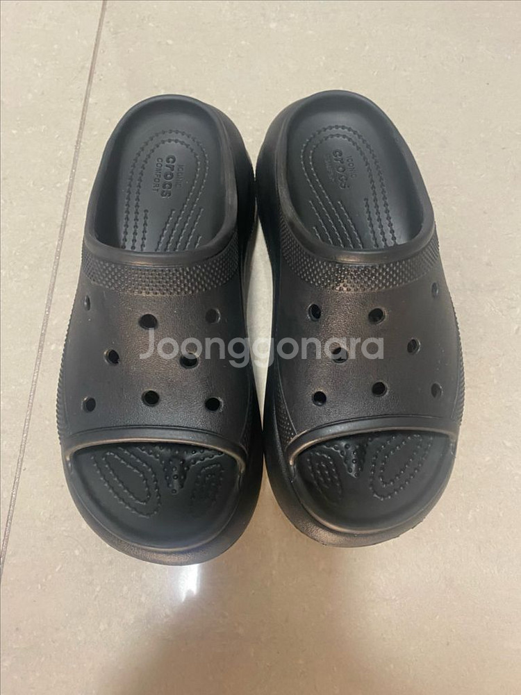 크록스 여성슬리퍼--2