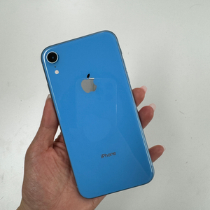 아이폰XR 64기가 블루 공기계 상태완전깨끗 퀵가능