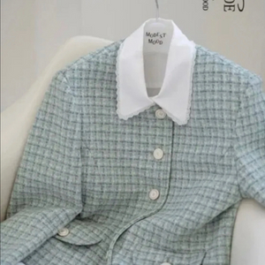 모데스트무드 아브라함문 트위드 자켓