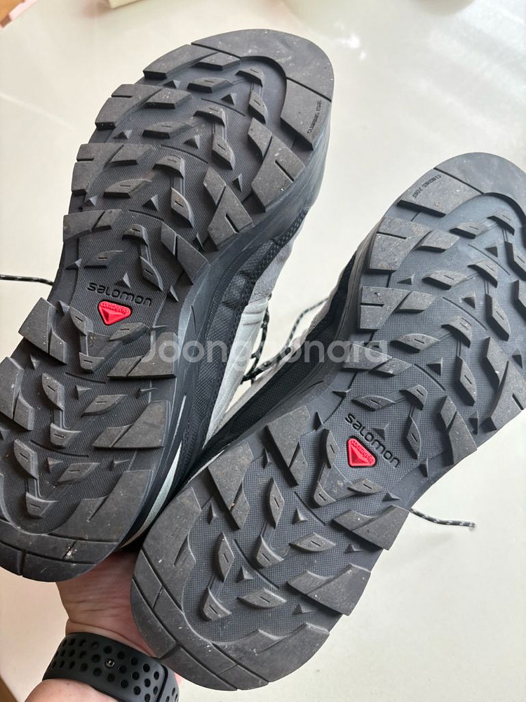 살로몬 X-Alp 레더 블랙 캐슬락 275mm--5