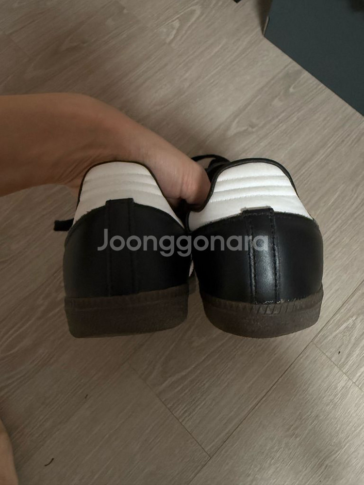 아디다스 삼바 OG 블랙 UK4.5 (230-35)--2