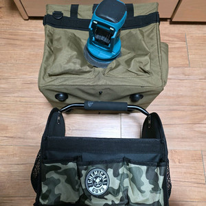 마끼다 샌딩기 + 케미컬 가이 911 툴백(다이소 접이