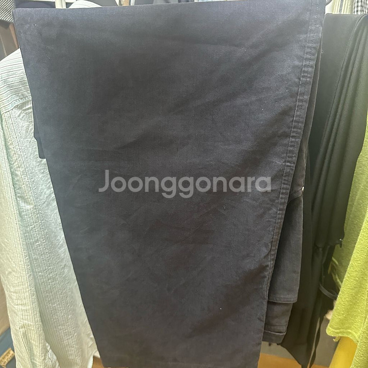 고낙 코튼 드릴 팬츠 블랙 3시이즈--3