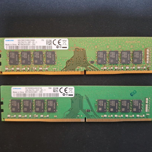 삼성 메모리 DDR4 2400t 32GB(16GB두개)
